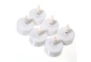 MARELIDA LED-Teelichter 6er Set Weiß Flackernde 3D Flamme Bild 1