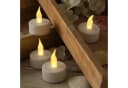 MARELIDA LED-Teelicht 4er Set Weiß Flackernd Warmweiß Bild 1