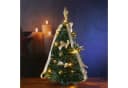 MARELIDA LED Weihnachtsbaum 50,5 cm Grün/Gold mit Lichterkette Bild 1