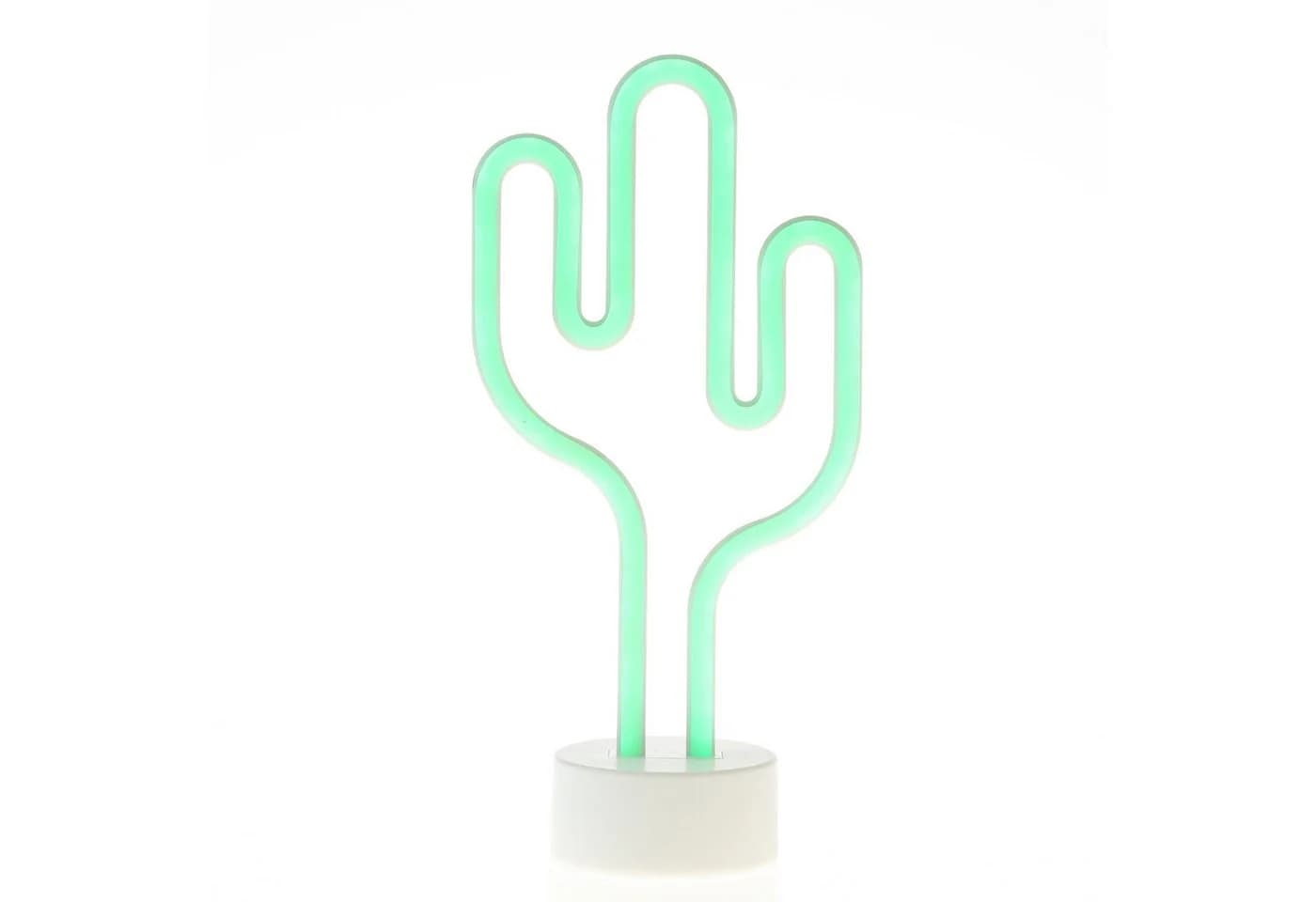 SATISFIRE LED Neon Kaktus Grün Dekolicht 30cm