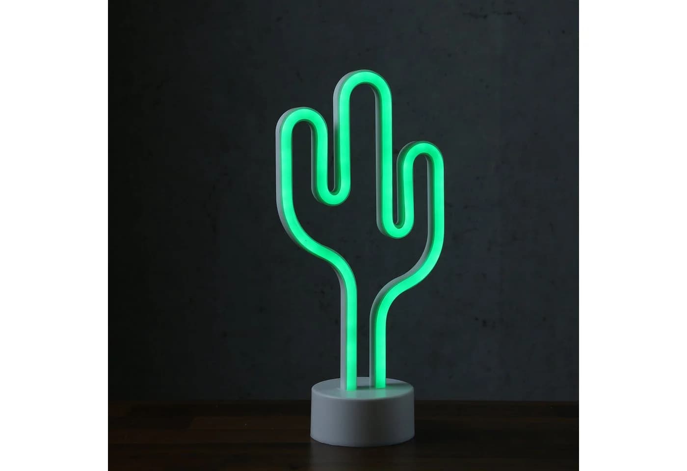 SATISFIRE LED Neon Kaktus Grün Dekolicht 30cm - Bild 5
