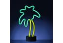 SATISFIRE LED Neon Palme Dekoleuchte Gelb/Grün mit USB & Batterie Bild 2