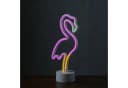 SATISFIRE LED NEON Figur FLAMINGO Neonlicht Batterie USB 30cm Bild 3