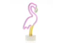 SATISFIRE LED NEON Figur FLAMINGO Neonlicht Batterie USB 30cm Bild 5