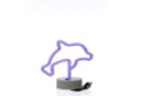 SATISFIRE LED Neonlicht Delfin Leuchtfigur blau 19cm USB/Batterie Bild 1