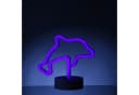 SATISFIRE LED Neonlicht Delfin Leuchtfigur blau 19cm USB/Batterie Bild 2
