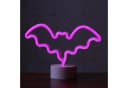 SATISFIRE LED Neon Figur Fledermaus Pink USB/Batterie Bild 3