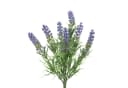 MARELIDA Kunstblume Lavendel Büschel Violett 7 Blüten Bild 2