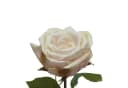 MARELIDA Kunstblume Rose am Stiel Real Touch Creme 68cm Bild 1