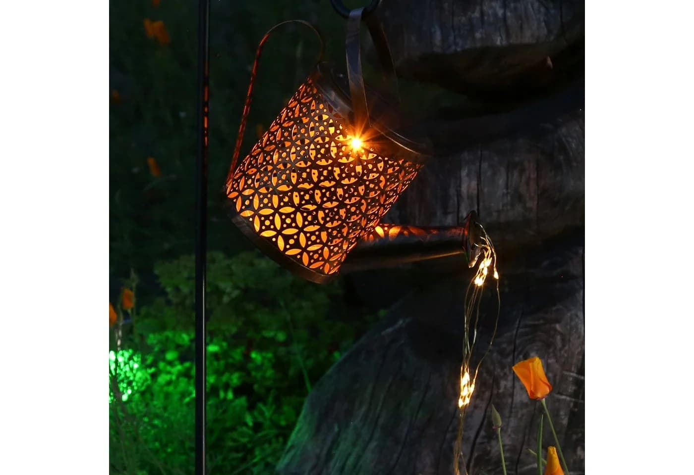 MARELIDA LED Solar Gießkanne mit Wasserfall-Effekt - Bild 3