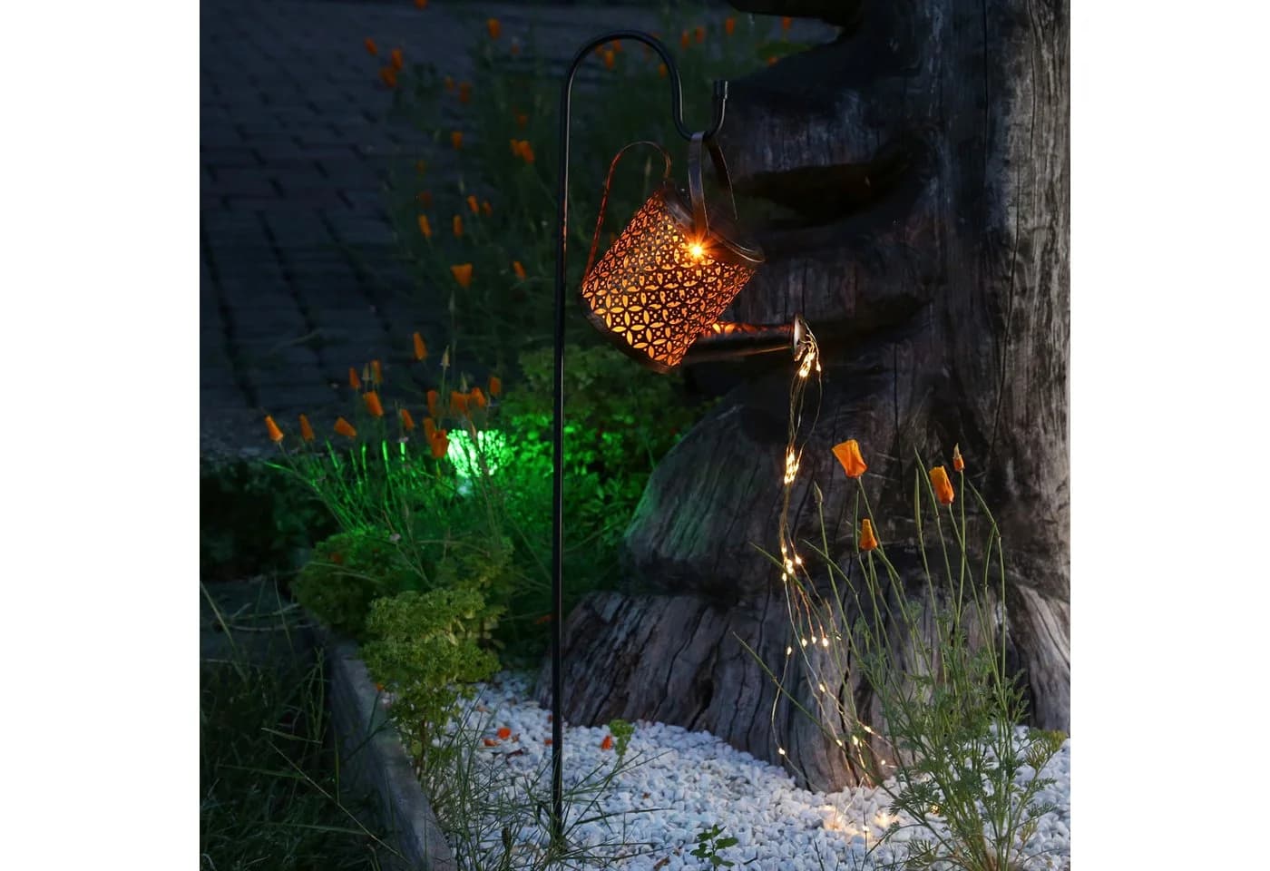 MARELIDA LED Solar Gießkanne mit Wasserfall-Effekt - Bild 5