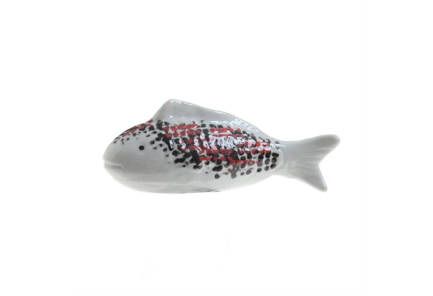 MARELIDA Dekofigur schwimmender Fisch Teichdeko Koi Porzellan - Bild 2