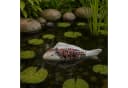 MARELIDA Dekofigur schwimmender Fisch Teichdeko Koi Porzellan Bild 3