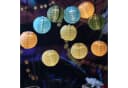 MARELIDA LED Solar Lichterkette 10 bunte Lampions Garten Balkon Bild 1