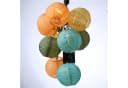 MARELIDA LED Solar Lichterkette 10 bunte Lampions Garten Balkon Bild 2