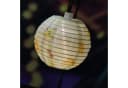MARELIDA LED Solar Lichterkette SUNNY 10 Lampions Gelb Bild 3