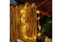 MARELIDA LED-Lichterkette Rosa Blumen mit Timer Bild 4