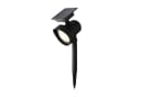 MARELIDA LED Solar Gartenstrahler 2er Set Schwarz Bunt Bild 4