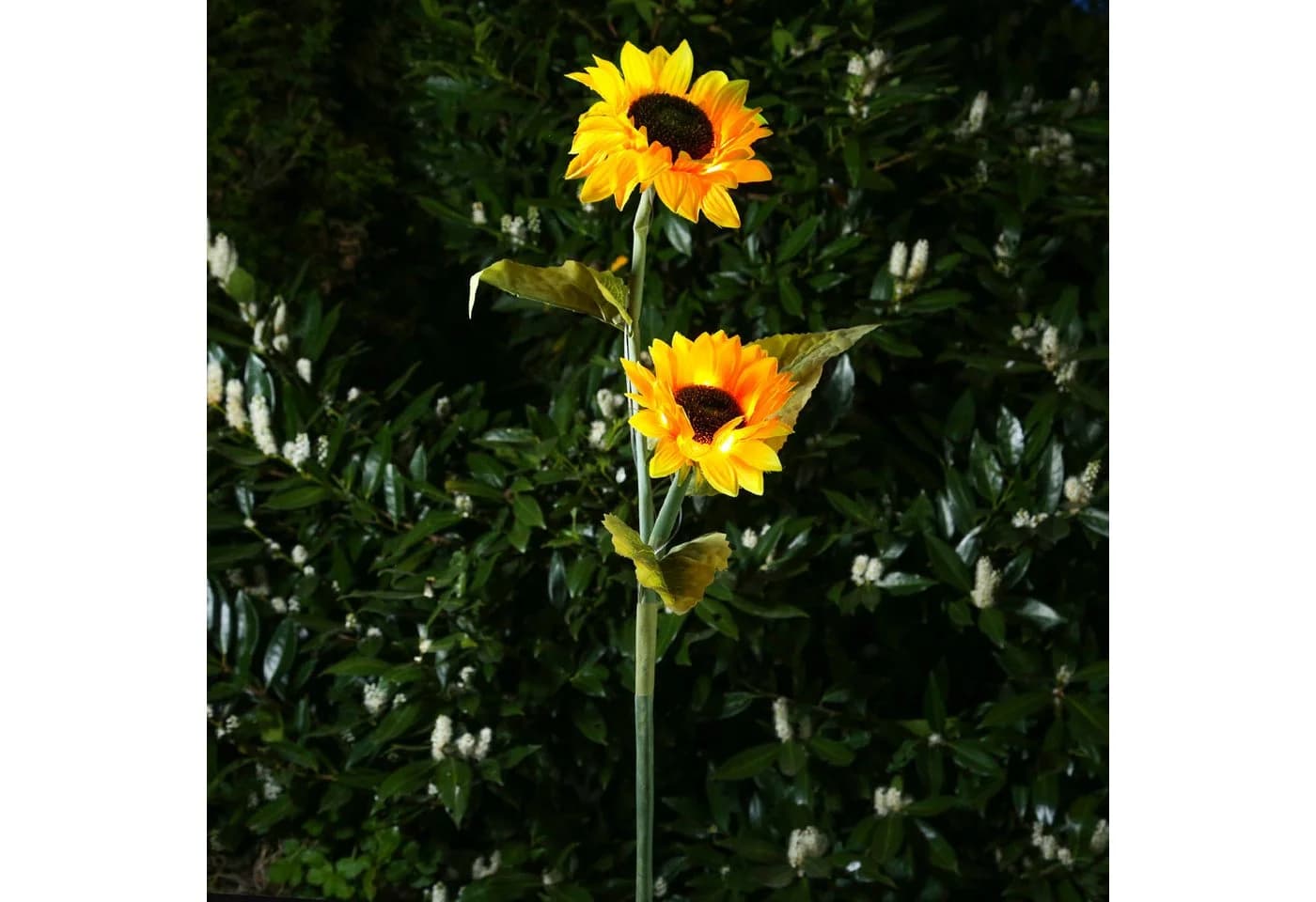 MARELIDA LED Solar Gartenstecker Sonnenblume Warmweiß - Bild 5
