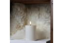 Deluxe Homeart LED-Kerze Mia Echtwachs Creme Flackernd Bild 3