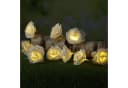 MARELIDA LED-Lichterkette 10 weiße Rosen mit Timer Bild 4
