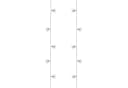 MARELIDA LED-Lichterkette Schneeflocken 2m Timer Batteriebetrieben Bild 1