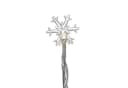 MARELIDA LED-Lichterkette Schneeflocken 2m Timer Batteriebetrieben Bild 3
