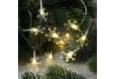 MARELIDA LED-Lichterkette Schneeflocken 2m Timer Batteriebetrieben Bild 5