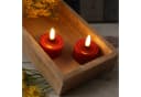 Deluxe Homeart LED-Teelicht Mia Rot 2er Set Bild 3