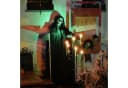 SATISFIRE Dekofigur Skelett DER TOD formbar 160cm Halloween Gruseldekoration Bild 1