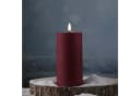 Deluxe Homeart LED-Kerze MIA Dunkelrot 15cm Warmweiß Bild 1