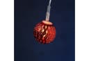 Orientalische Lichterkette aus Metall in Rot und Warmweiß Bild 4