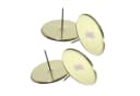 MARELIDA Adventskerzenhalter Gold Metall 4er Set 8 cm Bild 2