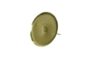 MARELIDA Adventskerzenhalter Gold Metall 4er Set 8 cm Bild 3