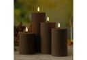 Deluxe Homeart LED-Kerze MIA Deluxe Braun Outdoor Bild 3