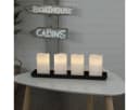MARELIDA LED-Kerze LED Kerzenset May Echtwachs flackernd Timer Bild 4