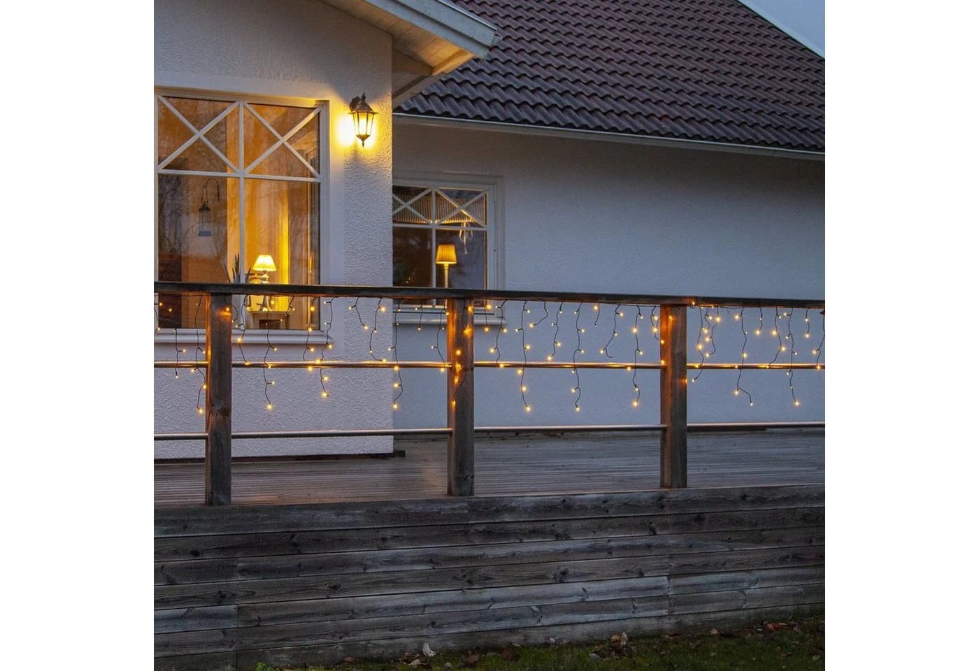 MARELIDA LED-Lichtervorhang Eisregen 960-flammig 23,9m - Bild 3
