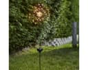 MARELIDA LED Solarstab Feuerwerk Gartendeko 90 LEDs Schwarz Bild 3