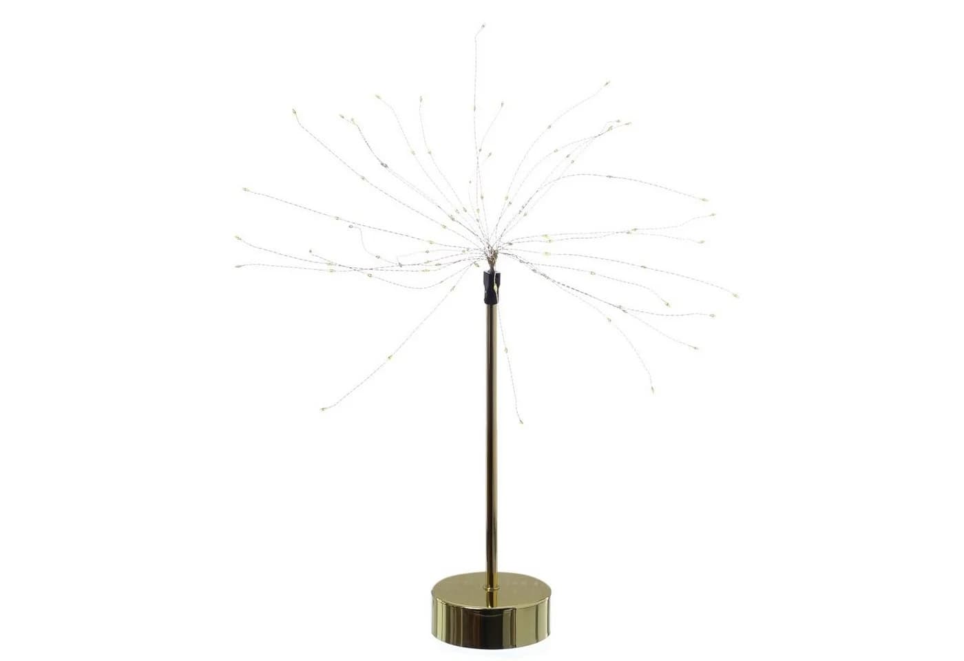MARELIDA LED Stern Feuerwerk Tischleuchte Warmweiß