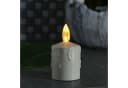 MARELIDA LED-Kerze Grabkerze Grablicht Beige mit Sensor Bild 5