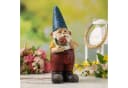 MARELIDA Gartenzwerg HANS mit Schnecke Dekofigur Polyresin Bunt Bild 1