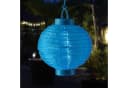 MARELIDA LED Solar Lampion Blau 20cm mit Dämmerungssensor Bild 2