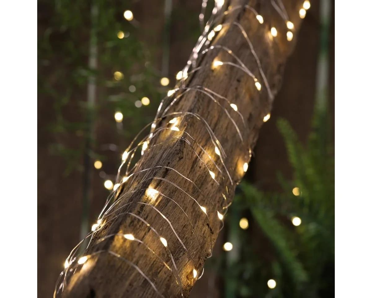 MARELIDA LED-Lichterkette 100 LED 9,9m Solar Blinkfunktion - Bild 4