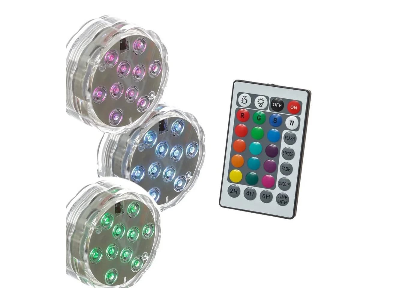 MARELIDA LED Unterwasserlicht RGB mit Fernbedienung und Timer - Bild 4