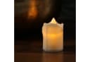 MARELIDA LED-Kerze Beige Flackernd 6cm Inkl. Batterien Bild 3