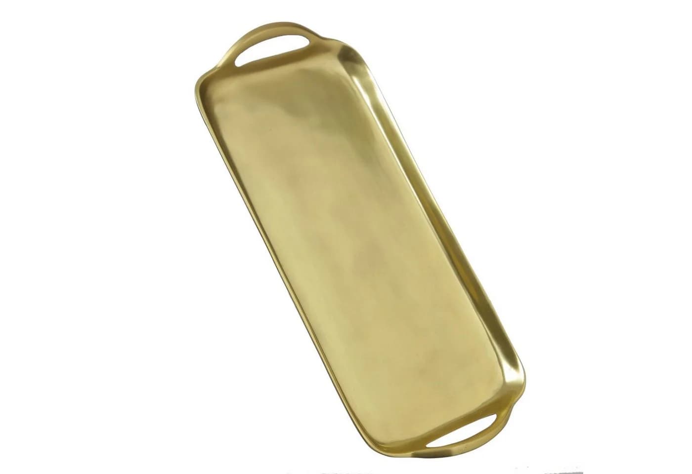 MARELIDA Dekotablett Gold Aluminium mit Griffen Rechteckig - Bild 2
