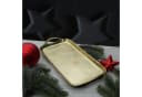 MARELIDA Dekotablett Gold Aluminium mit Griffen Rechteckig Bild 4