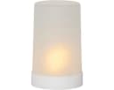 MARELIDA LED Windlicht Timer gefrostet weiß Bild 2