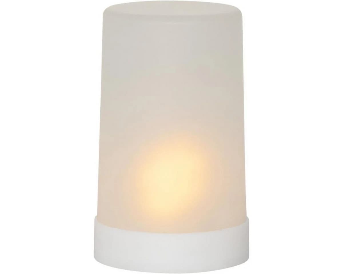 MARELIDA LED Windlicht Timer gefrostet weiß - Bild 2