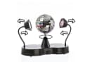 SATISFIRE Disco-Spiegelkugel mit Schwanenhals-Spots USB/Batterie Bild 4